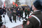 Новосибирцы вышли на митинг в годовщину снятия блокады Ленинграда